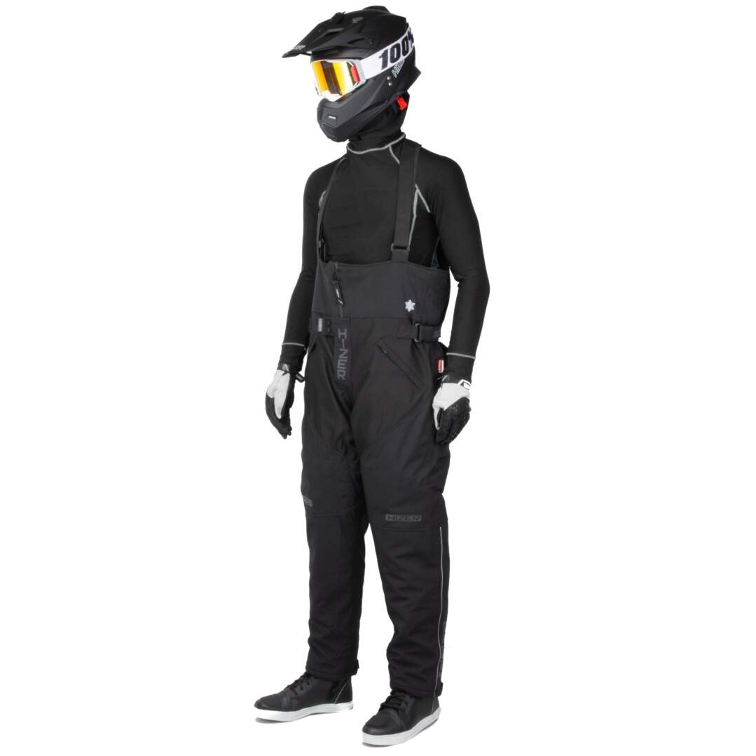 Штаны для снегохода HIZER №1 black (текстиль) (M)